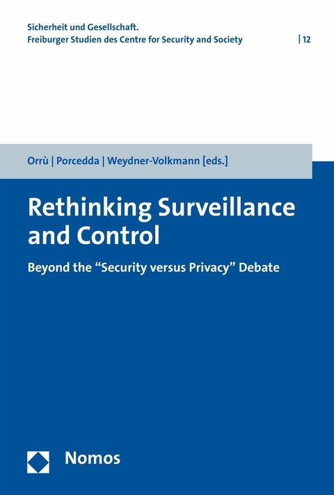 Rethinking Surveillance and Control - 