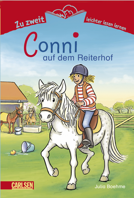 Zu zweit leichter lesen lernen, Band 4: Conni auf dem Reiterhof - Julia Boehme