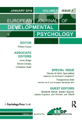 Theory of Mind: Specialized Capacity or Emergent Property? Perspectives from Non-human and Human Development - 