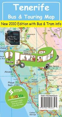 Tenerife Bus and Touring Map 2010 - David Brawn