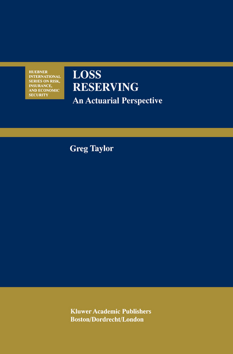 Loss Reserving - Gregory Taylor