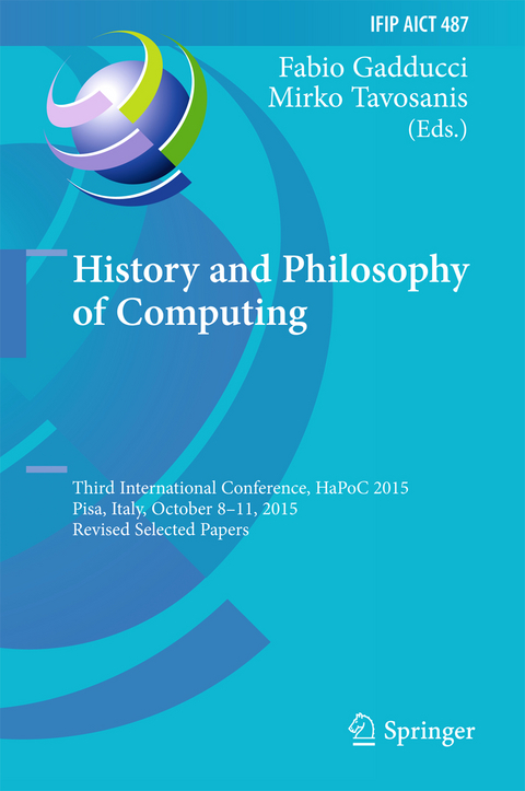 History and Philosophy of Computing - 