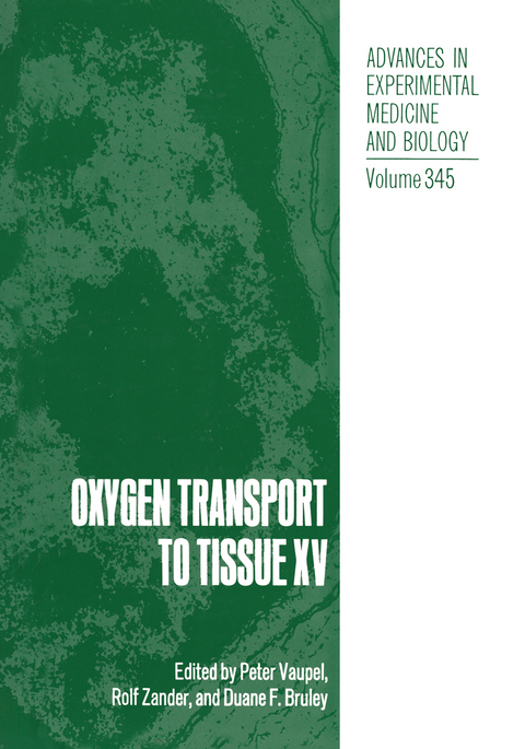 Oxygen Transport to Tissue XV - 