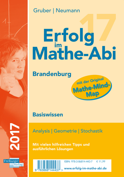 Erfolg im Mathe-Abi 2017 Basiswissen Brandenburg - Helmut Gruber, Robert Neumann