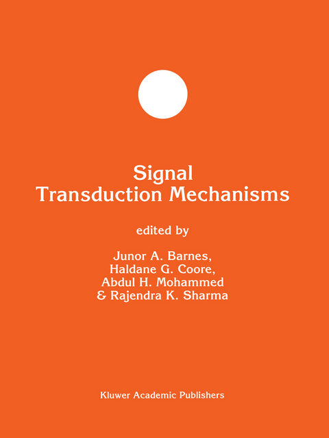 Signal Transduction Mechanisms - 