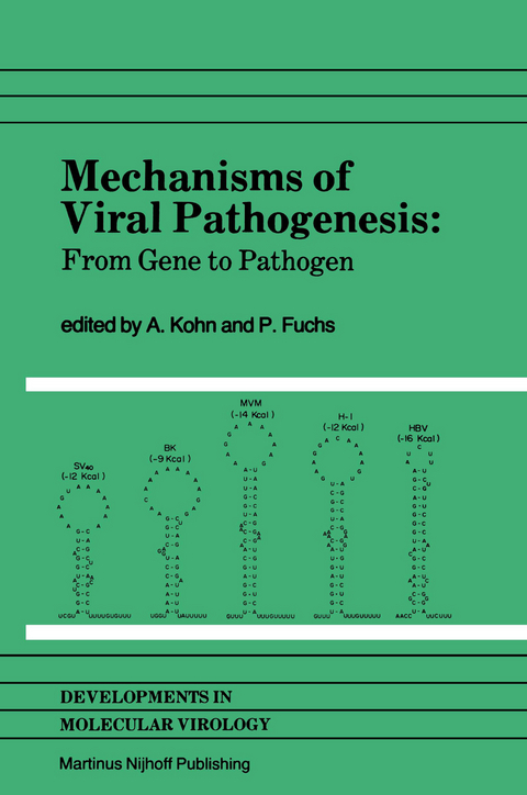 Mechanisms of Viral Pathogenesis - 