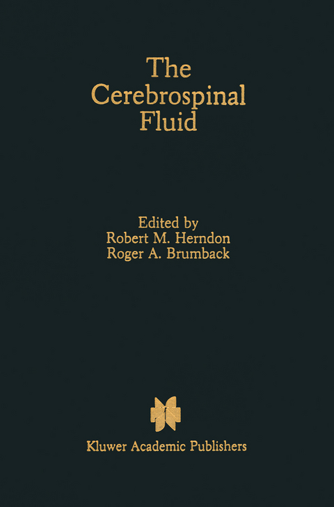 The Cerebrospinal Fluid - 