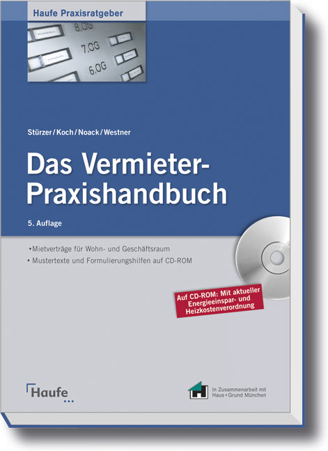 Das Vermieter-Praxishandbuch - Rudolf Stürzer, Michael Koch, Birgit Noack, Martina Westner