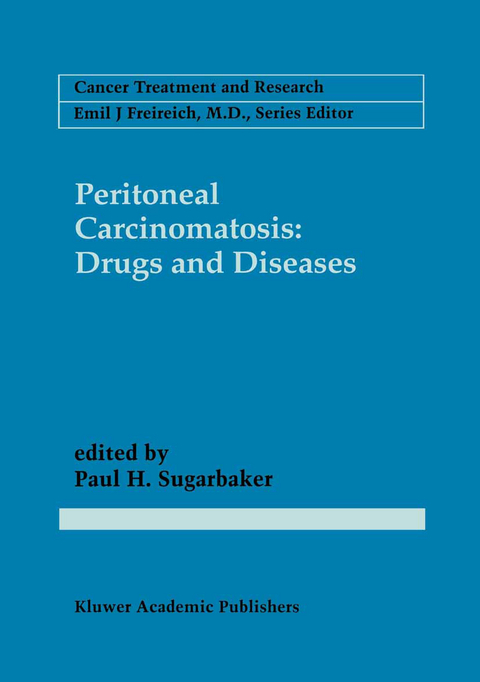 Peritoneal Carcinomatosis: Drugs and Diseases - 