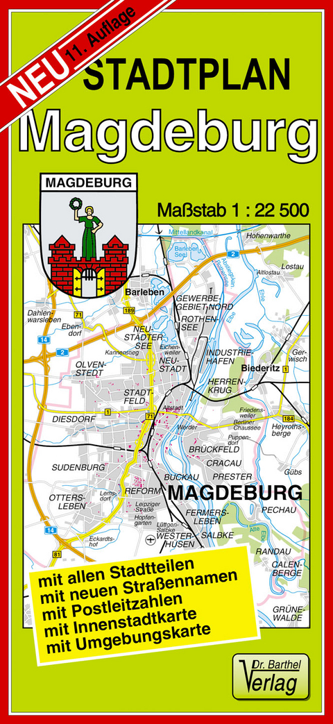 Stadtplan Magdeburg