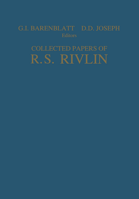 Collected Papers of R.S. Rivlin - 