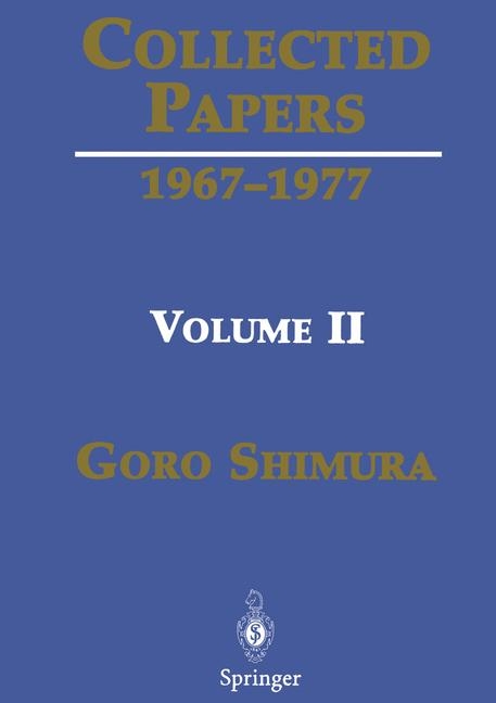 Collected Papers - Goro Shimura