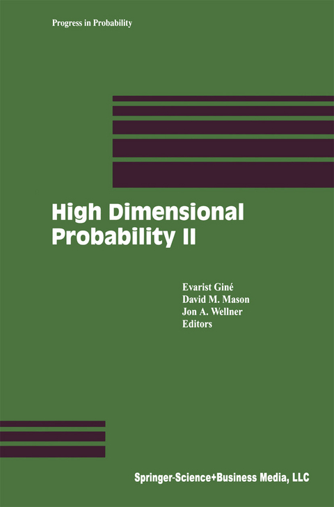 High Dimensional Probability II - 