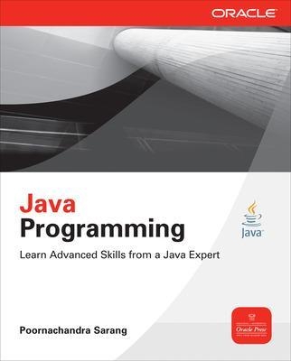 Java Programming - Poornachandra Sarang