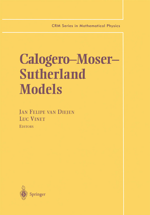 Calogero—Moser— Sutherland Models - 