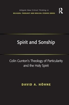 Spirit and Sonship - David A. Höhne