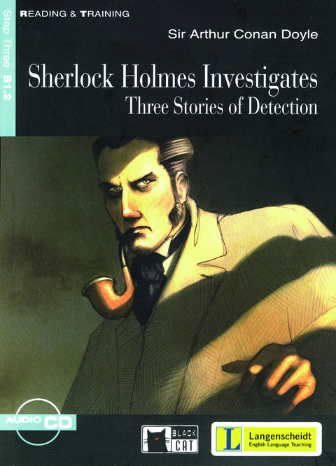 Sherlock Holmes Investigates - Buch mit Audio-CD - Arthur Conan Doyle