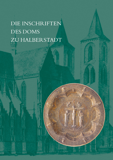 Die Inschriften des Doms zu Halberstadt - Hans Fuhrmann