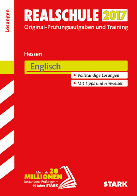 Abschlussprüfung Realschule Hessen - Englisch Lösungsheft