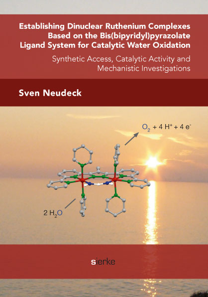 Establishing Dinuclear Ruthenium Complexes Based on the Bis(bipyridyl)pyrazolate Ligand System for Catalytic Water Oxidation: - Sven Neudeck