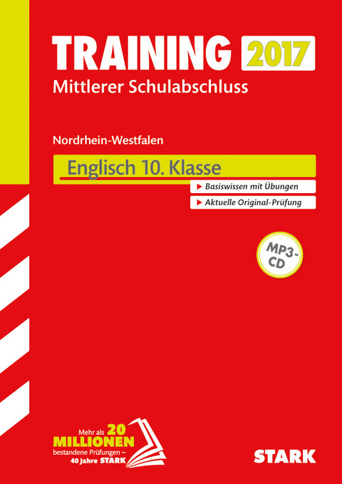 Training Zentrale Prüfung Realschule/Hauptschule Typ B NRW - Englisch mit MP3-CD