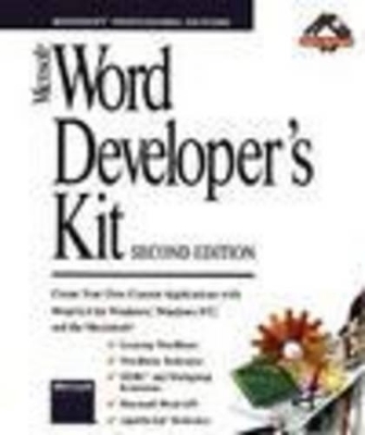 Word 6 Developer's Kit -  Microsoft Press