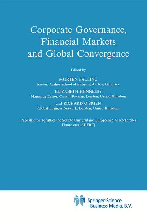 Corporate Governance, Financial Markets and Global Convergence - 