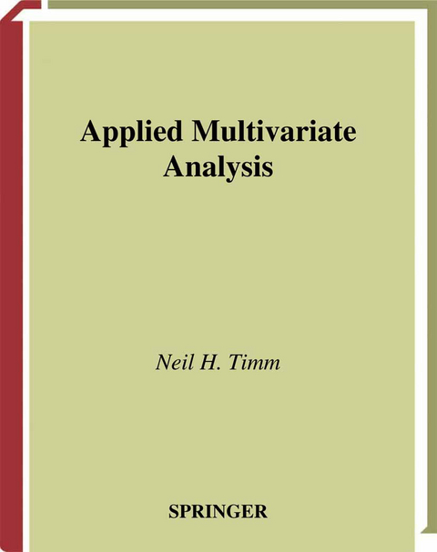 Applied Multivariate Analysis - Neil H. Timm