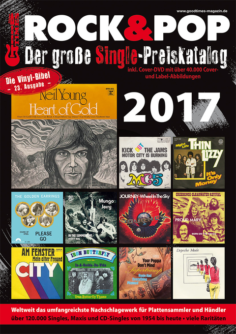 Der große Rock & Pop Single Preiskatalog 2017 - Martin Reichold