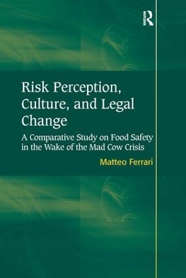 Risk Perception, Culture, and Legal Change - Matteo Ferrari