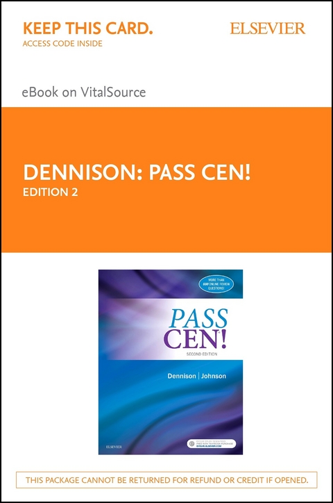 PASS CEN! - E-Book -  Robin Donohoe Dennison,  Jill Suzette Johnson