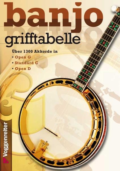 Grifftabelle für Banjo - Jeromy Bessler, Norbert Opgenoorth