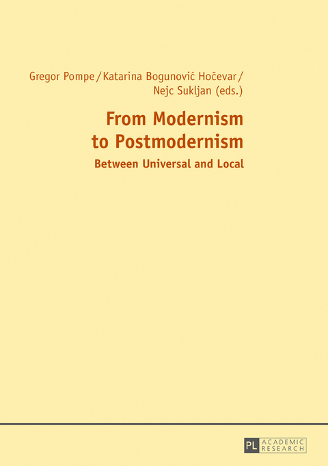 From Modernism to Postmodernism - 