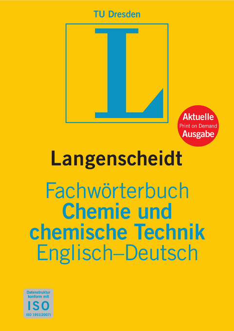 Langenscheidt Fachwörterbuch Chemie und chemische Technik Englisch - 