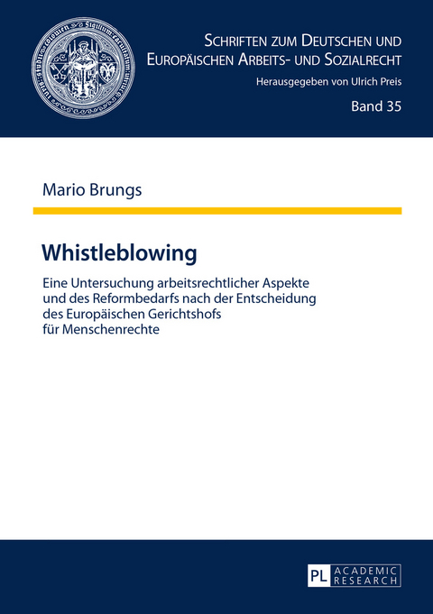 Whistleblowing - Mario Brungs