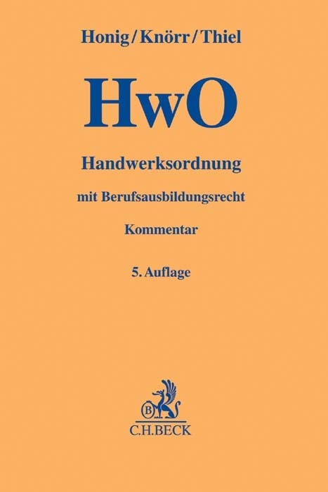 Handwerksordnung - 