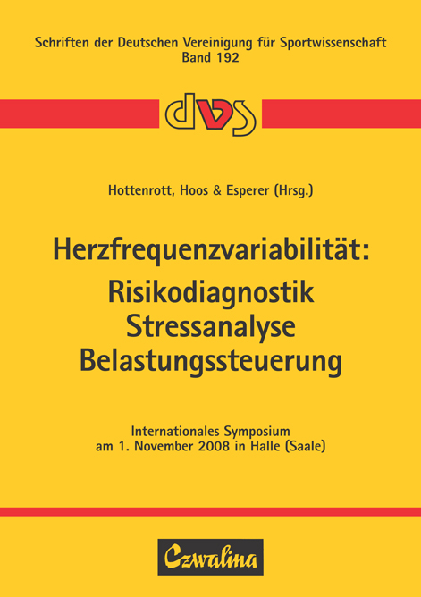 Herzfrequenzvariabilität: Risikodiagnostik, Stressanalyse, Belastungssteuerung - 