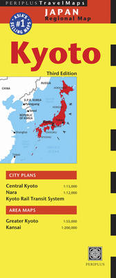 Kyoto Travel Map Third Edition - Periplus Editors