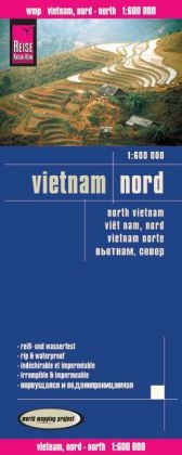 Reise Know-How Landkarte Vietnam Nord (1:600.000) - Peter Rump Verlag