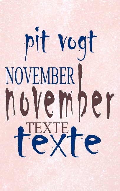 November - Pit Vogt