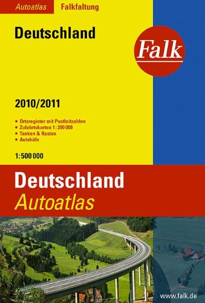 Falk Autoatlas Falkfaltung 2010/2011