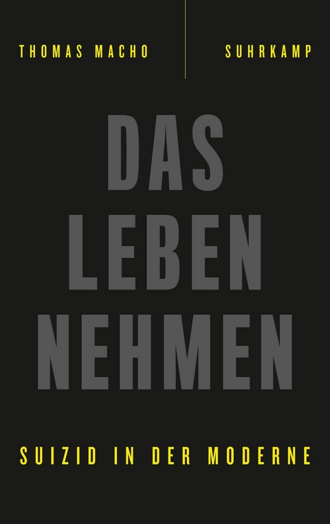 Das Leben nehmen -  Thomas Macho