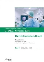 Definitionshandbuch G-DRG Version 2016