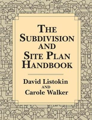 The Subdivision and Site Plan Handbook - 