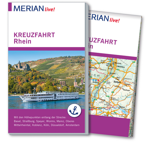 MERIAN live! Reiseführer Kreuzfahrt Rhein - Christel Juchniewicz