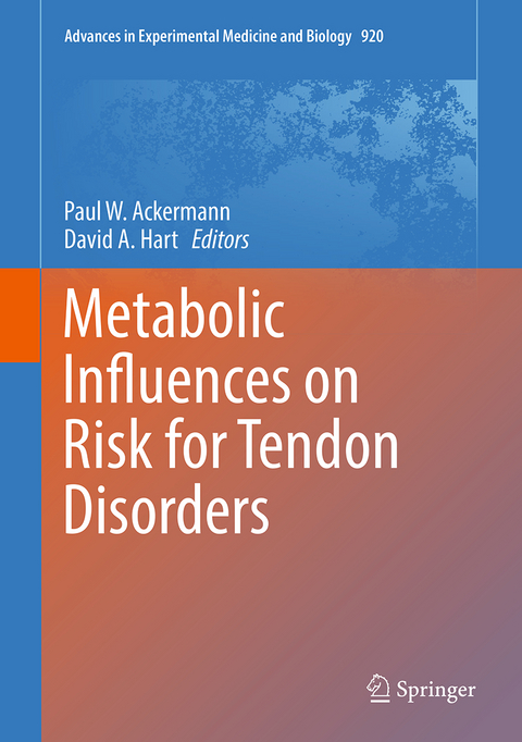 Metabolic Influences on Risk for Tendon Disorders - 