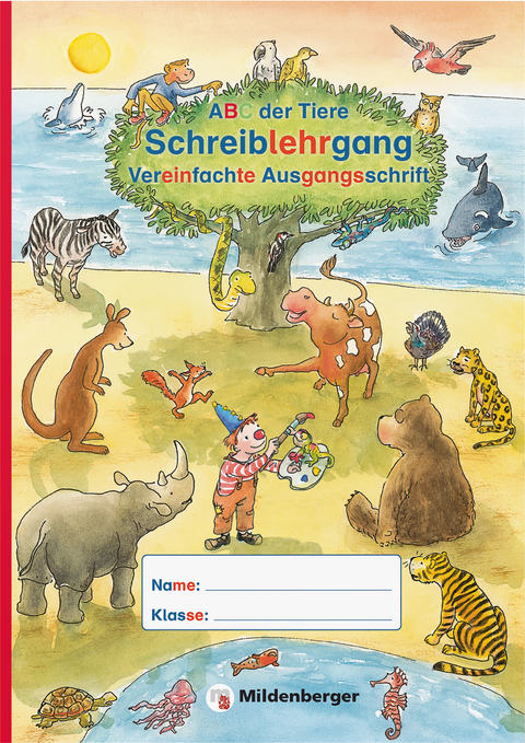 ABC der Tiere – Schreiblehrgang VA in Sammelmappe - Kerstin Mrowka-Nienstedt