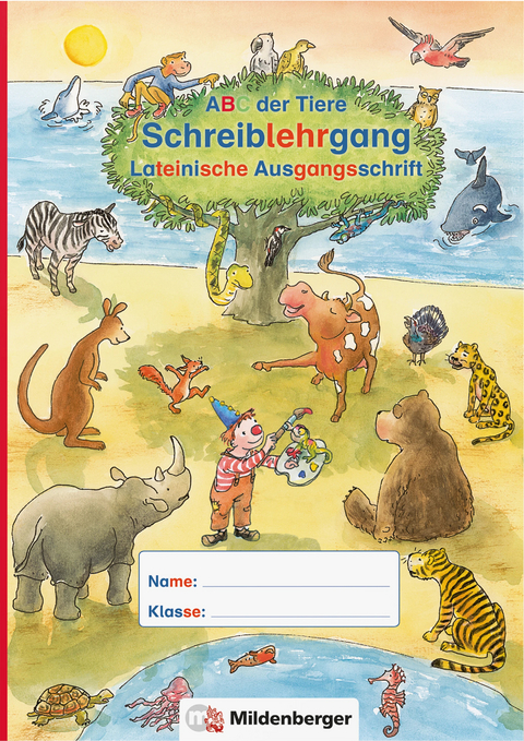 ABC der Tiere – Schreiblehrgang LA in Sammelmappe - Kerstin Mrowka-Nienstedt