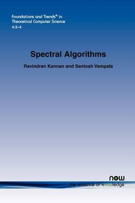 Spectral Algorithms - Ravindran Kannan, Santosh Vempala