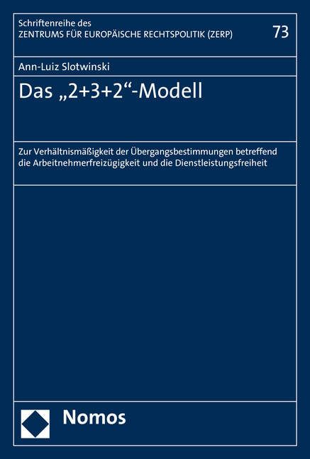 Das "2+3+2"-Modell - Ann-Luiz Slotwinski